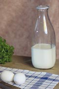 Eggs and milk
